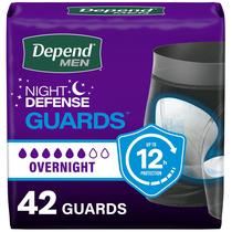 Absorventes para Incontinência Depend Guards Masculino Noturno 42 unidades