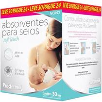 Absorventes Para Seios Proctermilk 30 Unidades - La San Day Absorventes Para Seios Proctermilk 30 Unidades - La San Day