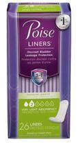 Absorventes Poise 26 Unidades Absorção Muito Leve