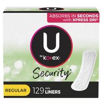 Absorventes U by Kotex Lightdays Leves Regular 129 Unidades Absorventes U by Kotex Lightdays Leves Regular 129 Unidades