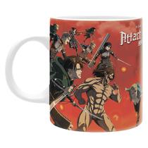 Abystyle Mug 3d Attack On Titan Batle Scene 8072 Abystyle Mug 3d Attack On Titan Batle Scene 8072