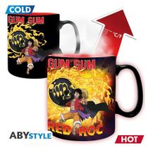 Abystyle Mug Cold/hot One Piece Gum Gum Red Roc Luffy Vs Kaidou 34077 Abystyle Mug Cold/hot One Piece Gum Gum Red Roc Luffy Vs Kaidou 34077