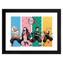 Abystyle Poster Demon Slayer S2- Group Framed Print 1833 Abystyle Poster Demon Slayer S2- Group Framed Print 1833