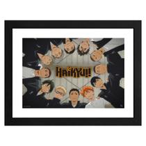 Abystyle Poster Haikyu Karasuno Fight Framed Print 0680 Abystyle Poster Haikyu Karasuno Fight Framed Print 0680