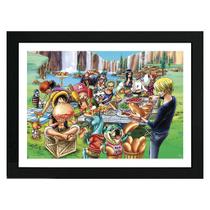 Abystyle Poster One Piece Framed Print Hot Dog Party 42041 Abystyle Poster One Piece Framed Print Hot Dog Party 42041