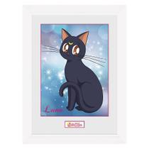 Abystyle Poster Sailor Moon Luna White Frame 7138