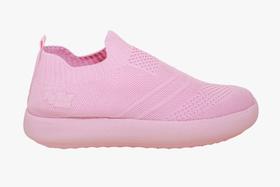 Ac357 - Tenis Ortopedico Flyfeet Nuvem Knit - 36/37 - Rosa Lote:ac3571564