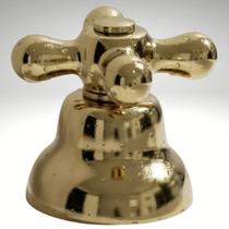 Acab p/ registro gaveta ou pressão 4900 d52.pq latão dourado