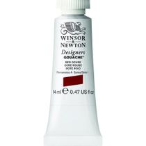 Acabado Guache Winsor & Newton Designer, rojo ocre, 14 ml