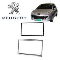 Acabamento 1/2Din Peugeot 307 Hatch Passion 16V 2001 Prata