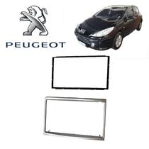 Acabamento 1 Din Peugeot 307 Hatch. Feline 2.0 2005 Prata