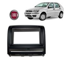 Acabamento 2 Din Fiat Palio Adventure 2012 Cor Cinza