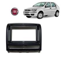 Acabamento 2 Din Fiat Palio Attractive 2011 Cor Grafite