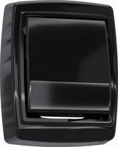 Acabamento abs black c/ tecla p/ valvula descarga hydra luxo - blukit