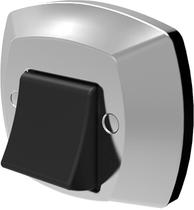 Acabamento abs cromado/preto p/ valvula descarga docol - blukit Acabamento abs cromado/preto p/ valvula descarga docol - blukit