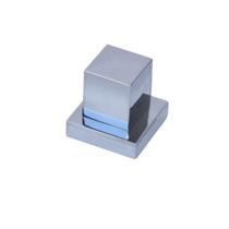 Acabamento ABS Quadrado Registro Base Docol Volante Cromado