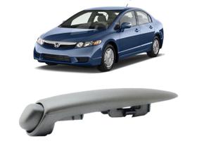 Acabamento Alavanca Freio De Mão Honda Civic 07/11 Cinza