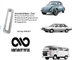 Acabamento Arremate do Banco-Cinza-VW Volkswagen Fusca- Gol-Santana- Saveiro- Parati-Voyage-P22C