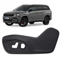 Acabamento Banco Dianteiro Jeep Commander 2022 2023 2024 Lado Esquerdo Regulagem Életrica Original Acabamento Banco Dianteiro Jeep Commander 2022 2023 2024 Lado Esquerdo Regulagem Életrica Original