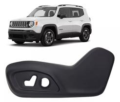 Acabamento Banco Dianteiro Jeep Renegade 2016 2017 2018 2019 2020 2021 2022 2023 2024 Lado Esquerdo Regulagem Életrica Original