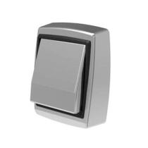 Acabamento Blukit Para Válvula Descarga Hydra Abs Branco Gelo Luxo