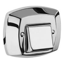 Acabamento Caixa De Descarga Completo Abs Para Válvula Docol Clássica Cromado Censi 5710