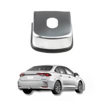 Acabamento Chapa Cromado Inox Engate para Reboque 75mm 7,5cm largura Rabicho Universal Acabamento Chapa Cromado Inox Engate para Reboque 75mm 7,5cm largura Rabicho Universal