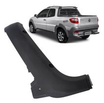 Acabamento Coluna Caçamba Cabine Dupla Fiat Strada Hard Working 2014 2015 2016 2017 2018 2019 2020 Lado Esquerdo Original