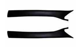 Acabamento Coluna Interna Parabrisa Omega Suprema Par Preto