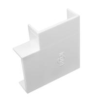 Acabamento Cotovelo 90º para Canaleta 40x16mm Branco Ilumi Ref.: 62010