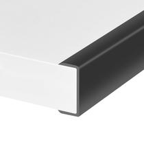 Acabamento de borda em borracha Protalwell 41 mm EPDM 3 m preto Acabamento de borda em borracha Protalwell 41 mm EPDM 3 m preto