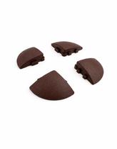 Acabamento de Canto Deck Plástico Rampa Jardim Quintal -