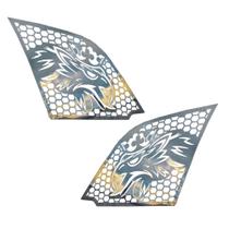 Acabamento De Inox Centro Da Entrada De Ar