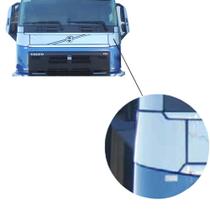 Acabamento De Inox Da Lateral Superior Da Grade Volvo Fh