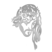 Acabamento De Inox Ilustração Jesus Cristo Lado Esquerdo Acabamento De Inox Ilustração Jesus Cristo Lado Esquerdo