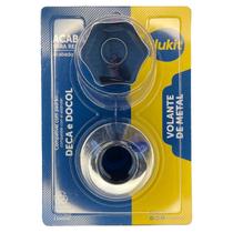 Acabamento de Metal Cromado para Registro Blukit C-50 para Deca ou Docol - 090902 Acabamento de Metal Cromado para Registro Blukit C-50 para Deca ou Docol - 090902