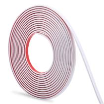 Acabamento de moldagem Peel and Stick Trim Hungbak Shiny White 10m Acabamento de moldagem Peel and Stick Trim Hungbak Shiny White 10m