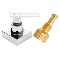 Acabamento De Registro 1/2 3/4 e 1 Polegada C73 Abs Pressão Gaveta Padrão Docol