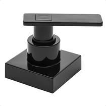 Acabamento De Registro 1/2 3/4 e 1 Polegada C73 Alavanca Preto Black Pressão Gaveta Padrão Deca