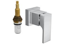 Acabamento de Registro 1/2'', 3/4'' e 1'' Unic Cromado
