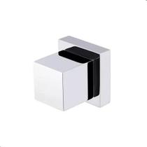 Acabamento de registro c120 luxo cromado médio base deca