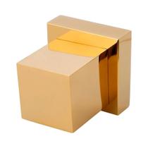 Acabamento de Registro em Metal Quadrado Mearim Pingoo.casa - Dourado Acabamento de Registro em Metal Quadrado Mearim Pingoo.casa - Dourado