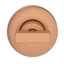 Acabamento de Registro Flow Rose Gold Matte (Base Deca) 1/2 Celite