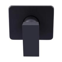 Acabamento de registro monocomando padrão deca preto fosco