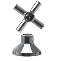 Acabamento de Registro Padrão Deca 1/2 e 3/4 C64 Cromado