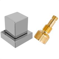 Acabamento De Registro Quadrado Abs 1/2' Ou 3/4 Reg Fabrimar