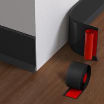 Acabamento de rodapé flexível PATTENGO 10 cm x 6 m em vinil preto Acabamento de rodapé flexível PATTENGO 10 cm x 6 m em vinil preto