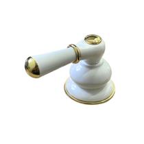 Acabamento Deca Belle Epoque Tiffany Branco com Dourado