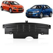 Acabamento defletor chevrolet sonic 2012 a 2015 parachoque dianteiro 42427541