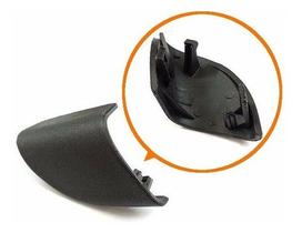 Acabamento do Puxador Interno Porta Dianteira/Traseira CELTA 2001/2006 Kit c/ 2 peças (Grande e Pequena) - PRETA- L.D